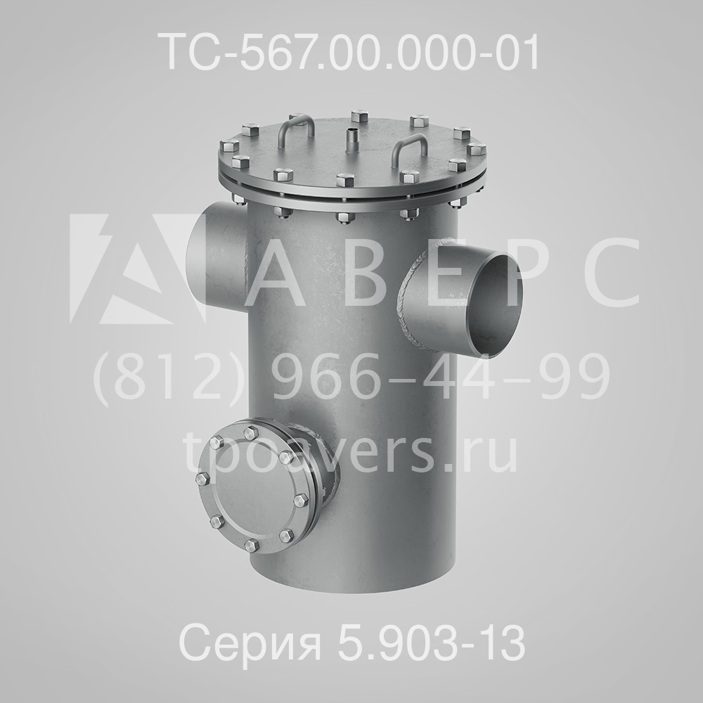 Грязевик вертикальный ТС-567.00.000-01 - вид 1