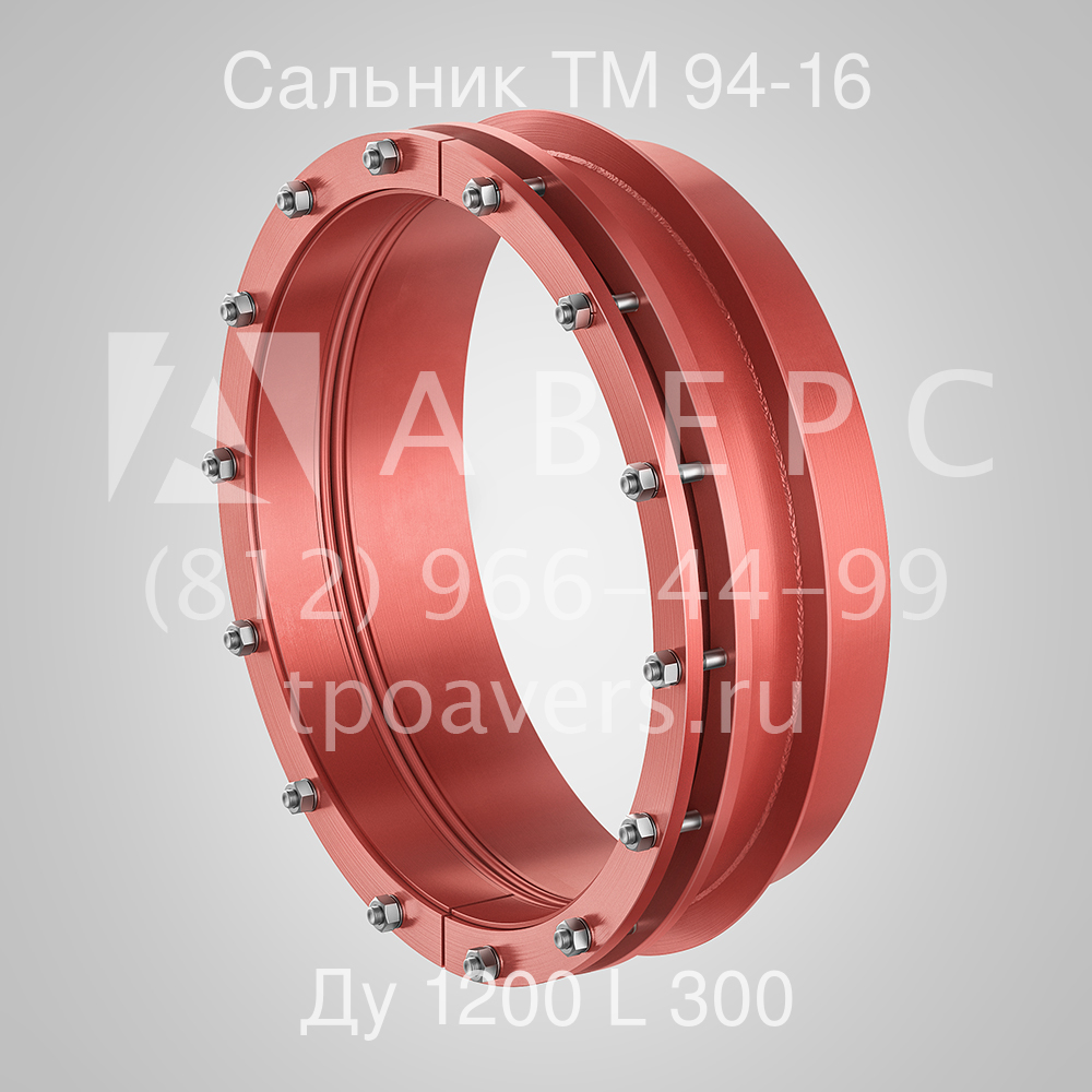 Сальник нажимной Ду 1200 L 300 ТМ 94-16 - вид 1