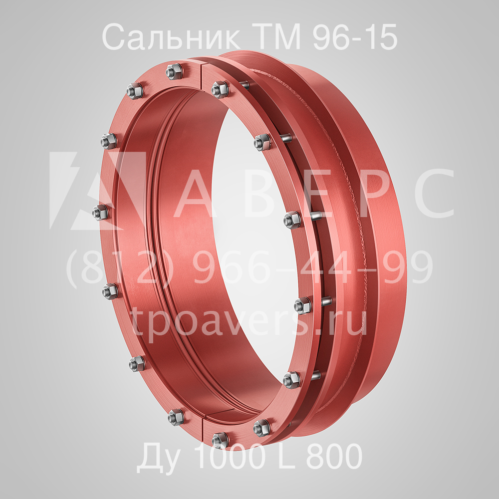 Сальник нажимной Ду 1000 L 800 ТМ 96-15 - вид 1